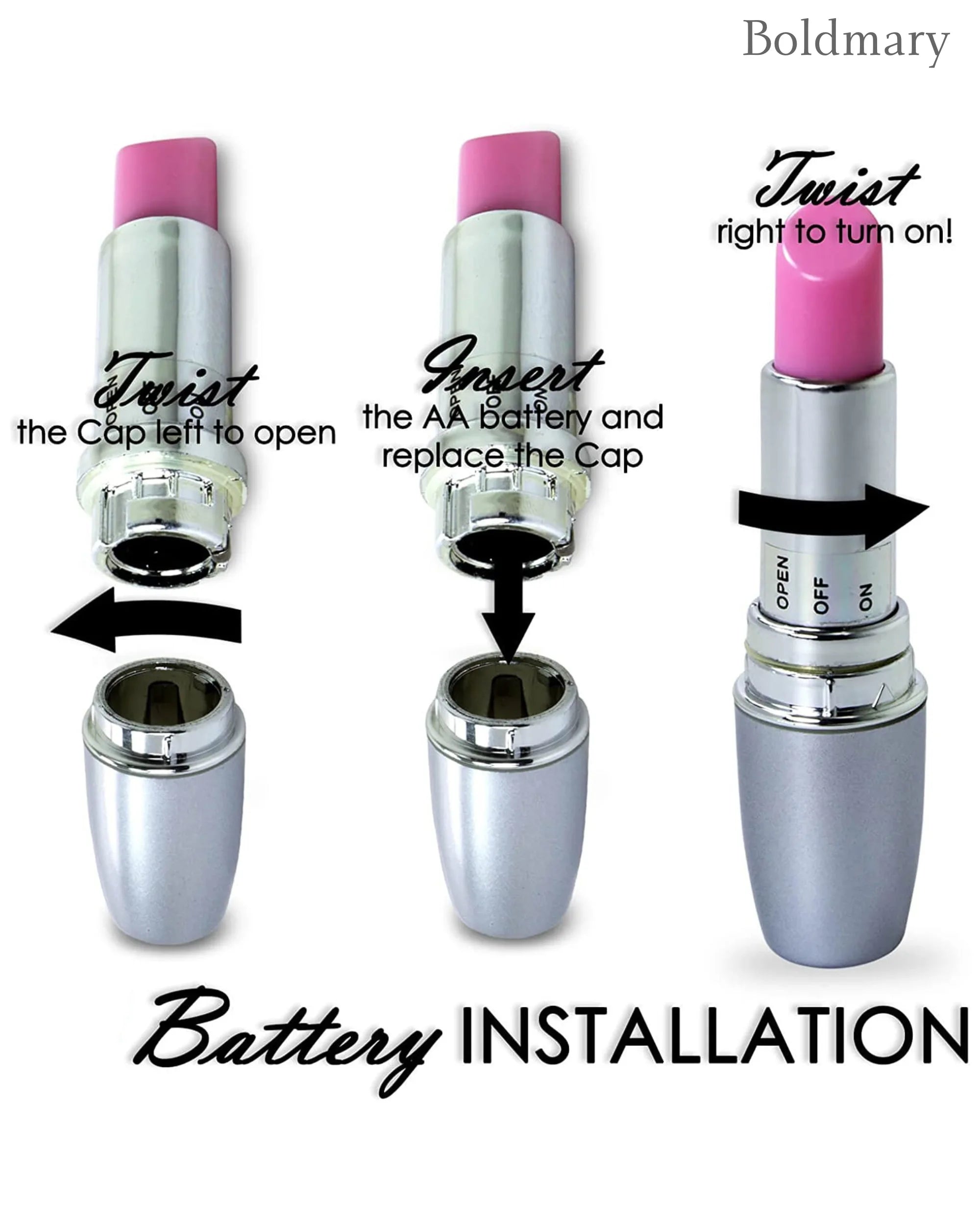 Discreet Lipstick Mini Vibrator