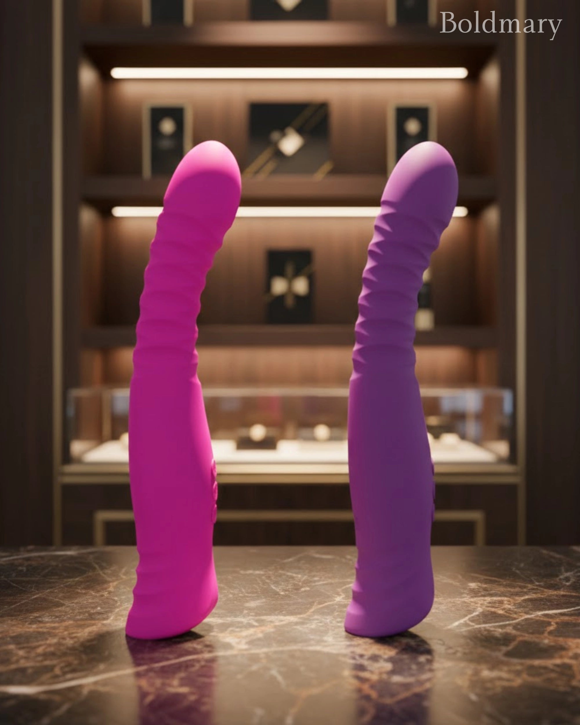 SculptCurve Rechargeable Threaded Silicone Vibrator